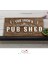 Kişiye Özel Dekoratif Ahşap Cafe&bar Tabelası 61CM - Model 1 1