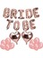 Bride To Be Folyo Balon Seti - Bekarlığa Veda Bride Partisi Balon Süsleme Rose Gold Büyük 1