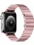 Apple Watch Ultra 49MM Uyumlu Metal Baklalı Paslanmaz Çelik Lüks Kordon Güçlü Magnetic Loop 49MM 45MM 44MM 42MM Apple Watch Series 8 7 6 5 4 3 2 1 Se Nike Magnetik Mıknatıslı 1
