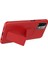Xiaomi Redmi Note 10S Kılıf Silikon Standlı Elden Geçme Mıknatıslı Hand Strap Suni Derili Arka Koruma 2