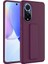Huawei Honor 50 Nth-Nx9 Kılıf Silikon Standlı Elden Geçme Mıknatıslı Hand Strap Suni Derili Arka Koruma 1