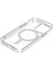 Apple iphone Xs Max Kılıf Magsafe Özellikli Silikon Şeffaf Arka Korumalı Kapak Tpu 5
