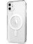 iPhone 11 Kılıf Magsafe Destekli Şeffaf Silikon Kapak 2