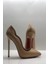 Hayyshoes Stiletto Love Nude Deri Stiletto Platform Topuklu Ayakkabı 4