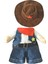 Sonbahar ve Kış Denim Kedi Kıyafeti + Şapka (Yurt Dışından) 3