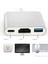 3'in 1 Type-C To HDMI 4K USB 3.0 Dönüştürücü Adaptör Macbook, Pro 2015 2016 2017 Samsung S8 S9 S10 2