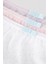 Çok Renkli Girls Floral 3lü Paket Slip Külot 2