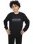 Bisiklet Yaka Baskılı Sweatshirt 2