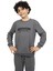 Bisiklet Yaka Baskılı Sweatshirt 1