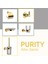 Purity Havluluk Altın Görünümlü Gold Paslanmaz- Pirinç 140113003A 2