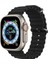 Zemur Aksesuar Zemuaraks Apple Watch 44MM Zore Krd-75 Silikon Kordon Metal Toka Şık 1