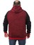 Büyük Beden Unisex New York Collage Sweat 22727-BORDO 4