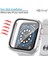 Apple Watch Seri 7 8 9 41mm ile Uyumlu Ekran Kasa Koruyucu Kapak Kılıf 360 Tam Koruma 4