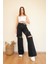 Cep Detaylı Yüksek Bel 90's Wide Leg Jeans 3