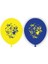 Balon-Sarı Lacivert Baskılı Balon 10 ADET-18743 1