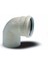 50X90 Pvc Kapalı Dirsek 3,2 mm 1