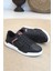 Konfores 1396-27799 Anatomik Taban Sneakers Ayakkabı - NKT01396-SIYAH Beyaz-47 2