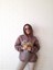 Kahverengi Şardonlu Kapüşonlu Oversize Sweatshirt 1