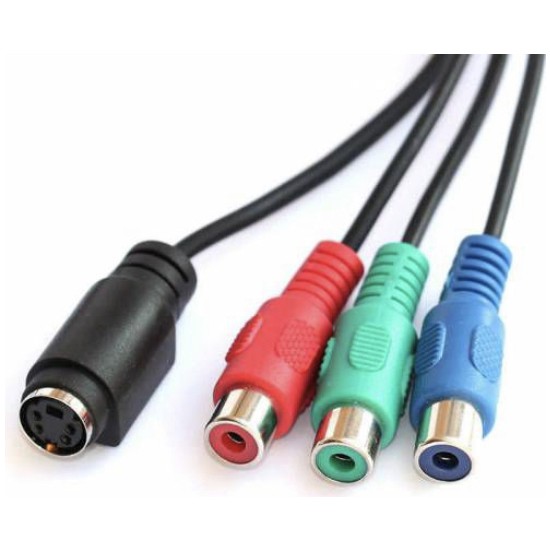 OEM SVideo 9 Pin Erkek To 3 Rca Dişi & 4 Pin SVideo Dişi Fiyatı