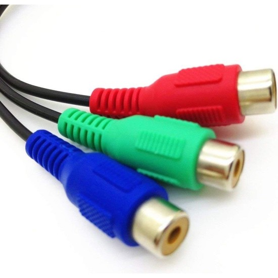 OEM SVideo 9 Pin Erkek To 3 Rca Dişi Dönüştürücü Adaptör Fiyatı