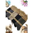 Kral Erkek Kışlık (5 Çift) Lambswool Yün Çorap Termal Etkili