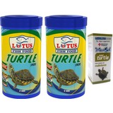 Lotus Turtle Green Sticks 2X100ML Kutu Kaplumbağa Yemi ve Multivitamin
