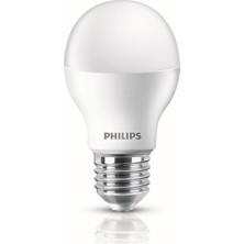 Philips 12'li 8W Beyaz Işık LED Ampul
