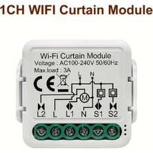 Tuya Wifi Destekli Akıllı Panjur ve Perde Anahtarı