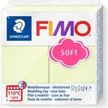 Staedtler Fimo Soft Polimer Kil 57 Gr. 105 Vanilla (Pastel)