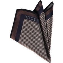 Esgue Bej Desenli Mendil