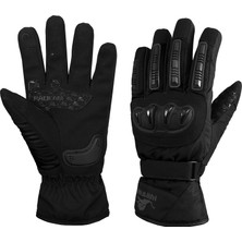 Kamfan Mbg-14 Su Geçirmez ve Dokunmatik Ekranlı Kış Motosikleti Eldivenleri