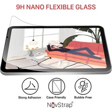 Novstrap Apple iPad Pro 10.5 Inç ile Uyumlu Ekran Koruyucu Nano Esnek Cam A1701 A1709 A1852