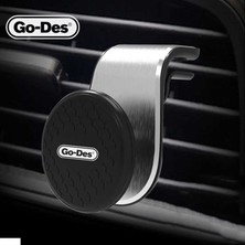 Go-Des GD-HD676 L-Shaped Magnetik Araç Telefon Tutucu