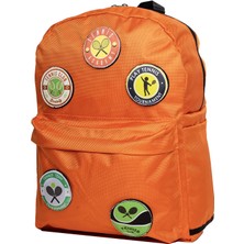 Perlotus Değiştirilebilir Tenis Temalı Unisex Patch Günlük Spor Sırt Çantası