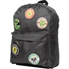 Perlotus Değiştirilebilir Tenis Temalı Unisex Patch Günlük Spor Sırt Çantası