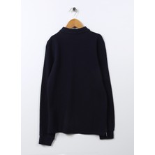 U.S. Polo Assn.  Düz Erkek Çocuk Lacivert Sweatshirt TP01KIDSSK022