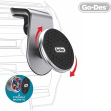 Go-Des GD-HD676 L-Shaped Magnetik Araç Telefon Tutucu