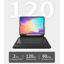 Wiwu Apple iPad Pro 11 2020 (2.nesil)  Keyboard Folio Kablosuz Klavyeli Kılıf