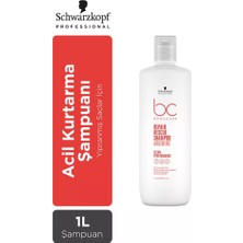 Schwarzkopf Bc Bonacure Peptide Acil Kurtarma Yıpranmış Saçlar Için Şampuan 1000 Ml