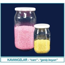 Isolab 061.29.105 Kavanoz  Geniş Boyun  Nötr Cam  Şeffaf  105 ml 10 Adet