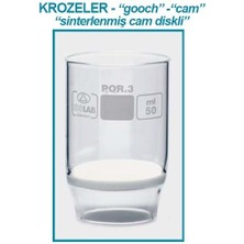 Isolab 043.02.032 Kroze  Gooch  Sinter Cam Filtreli  1d  Por 2  30ML 1 Adet