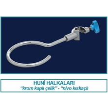 Isolab 042.04.100 Huni Askısı  Metal  Nivolu  Çap 100 mm 1 Adet