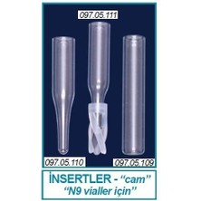 Isolab 097.05.111 Insert  0.1 ml  P.p Yaylı  Dış Çap: 5.7 Mm. Dış Yükseklik: 29.0 mm 100 Adet