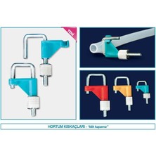 Isolab 052.15.015R Hortum Kıskacı  Vidalı  Max.15 mm Boru Çapı Için  Kırmızı 1 Adet