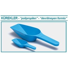 Isolab 037.30.100B Kürek  P.p  Dibi Düz  100ML  Mavi  1 Adet