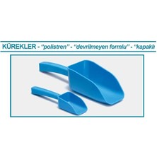 Isolab 037.35.025B Kürek  P.s  Dibi Düz  Kapaksız  25 ml  Mavi  1 Adet