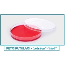 Isolab 081.02.161 Petri Kutusu  P.s  60 x 15 mm  Gamma Steril 500 Adet