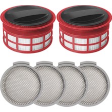 Mija Roborock H7 Dik Süpürge Uyumlu Hepa Filtre Seti (2 Ön + 4 Arka Filtre)