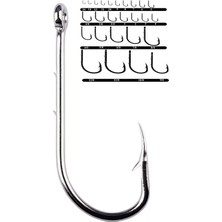 Youvella 1466 Delikli Tırnaklı Papağan Olta Iğnesi 100'LÜ Kutu Nikel 6