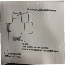 Atlas Teknik Atlasteknik Banyo Robot Duş Seti Yönlendirici Ara Musluk